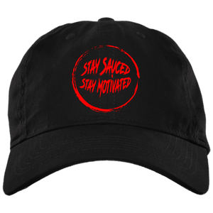 Stay Sauced Stay Motivated Dad Cap