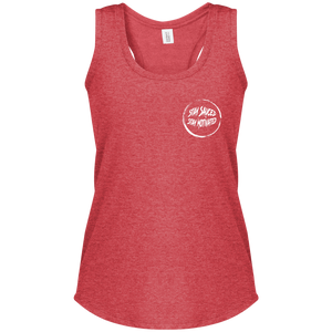 Stay Sauced Stay Motivated Women's Perfect Tri Racerback Tank