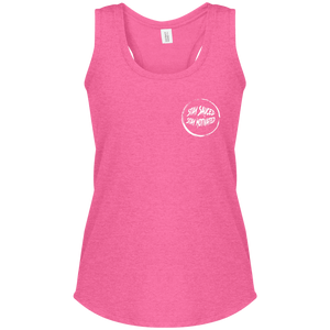 Stay Sauced Stay Motivated Women's Perfect Tri Racerback Tank